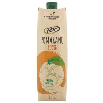 Сік RIO 100% Orange  апельсиновий 1 л